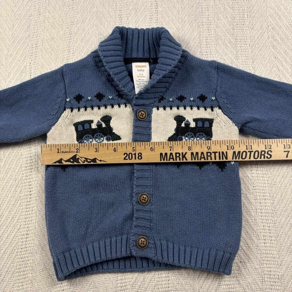 Gymboree train sweater